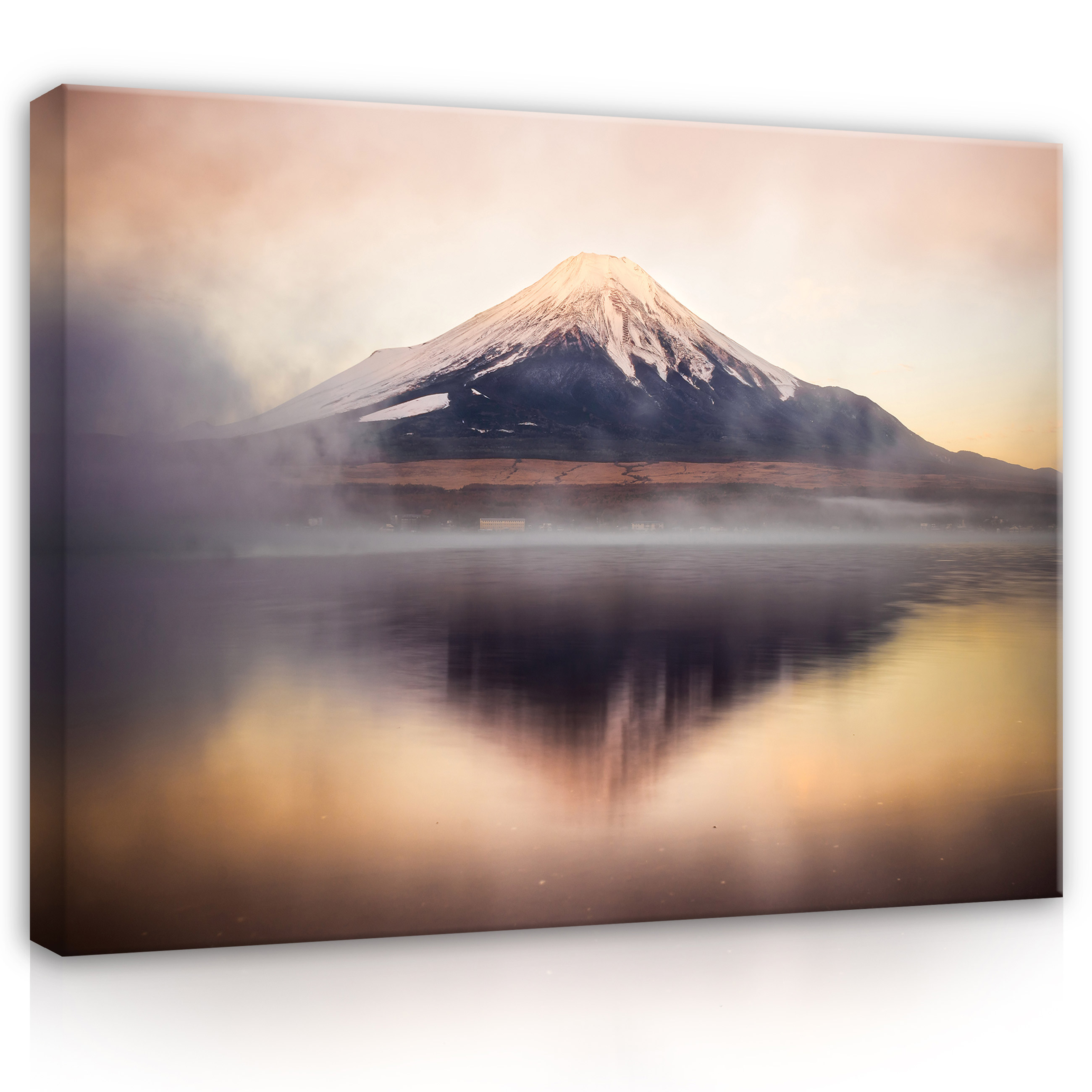 Leinwandbild Berg Fuji Natur Wohnzimmer Kaufen Home