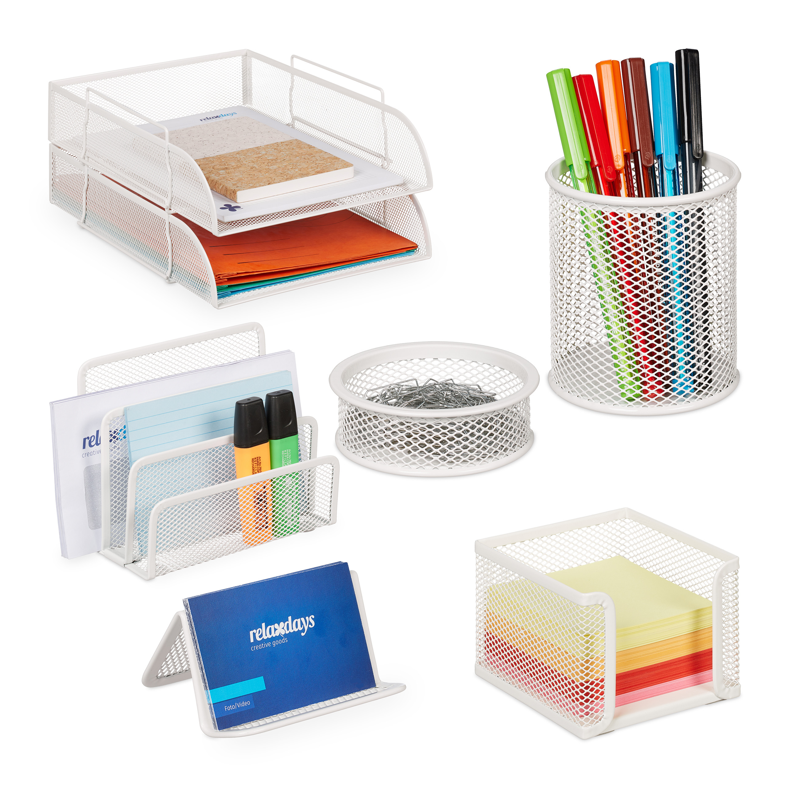 Schreibtisch Organizer Set Teilig Kaufen Home