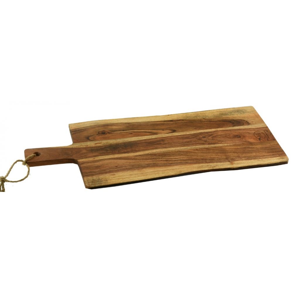 Planche à découper en acacia et jute Je commande home24