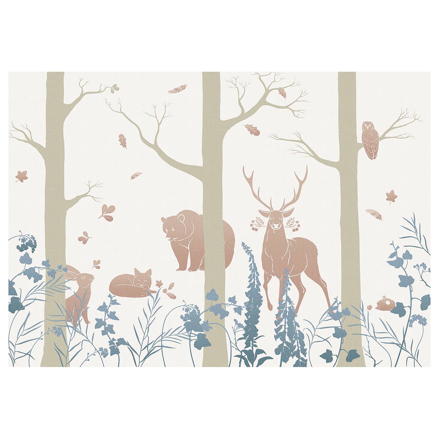 Papier peint intissé Forest Animals Je commande home24