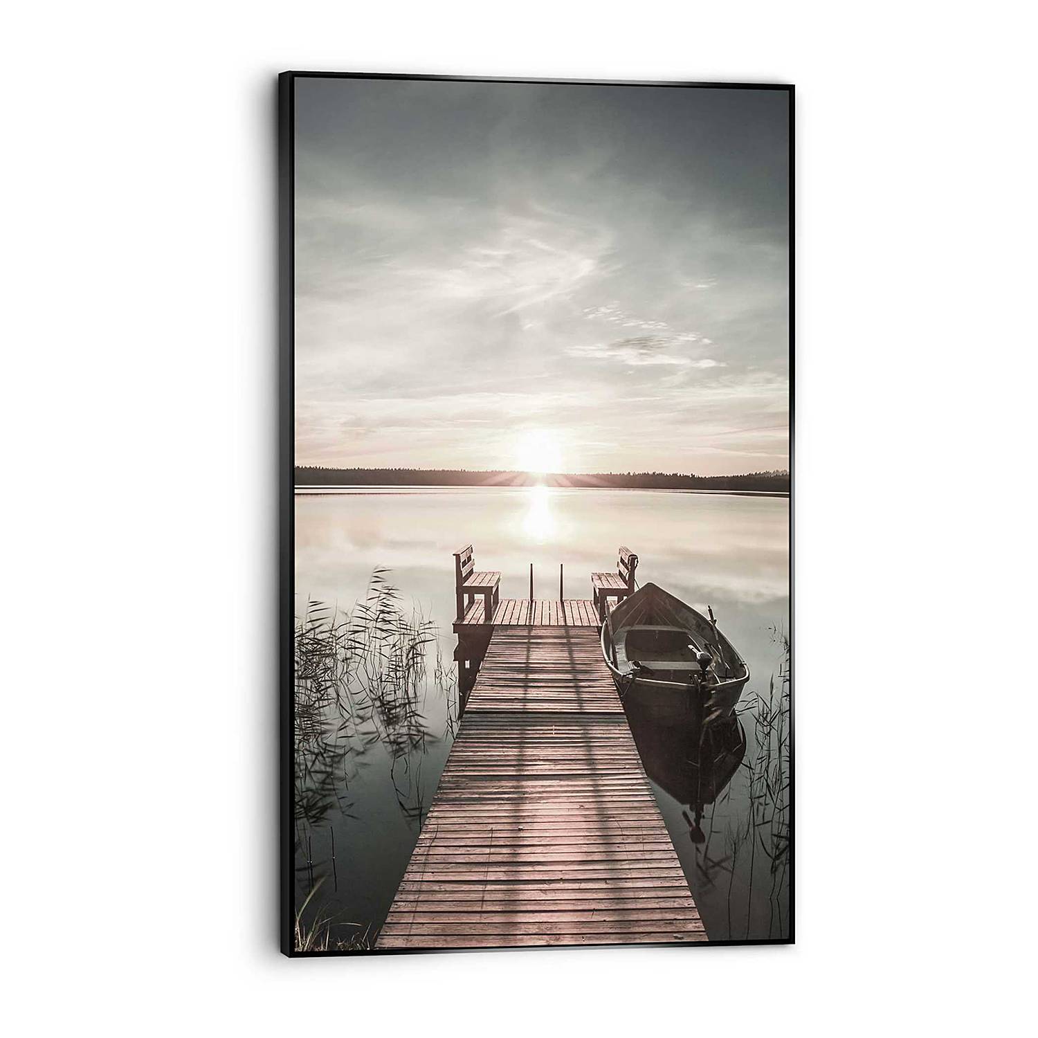 Wandbild Steg Am See Kaufen Home