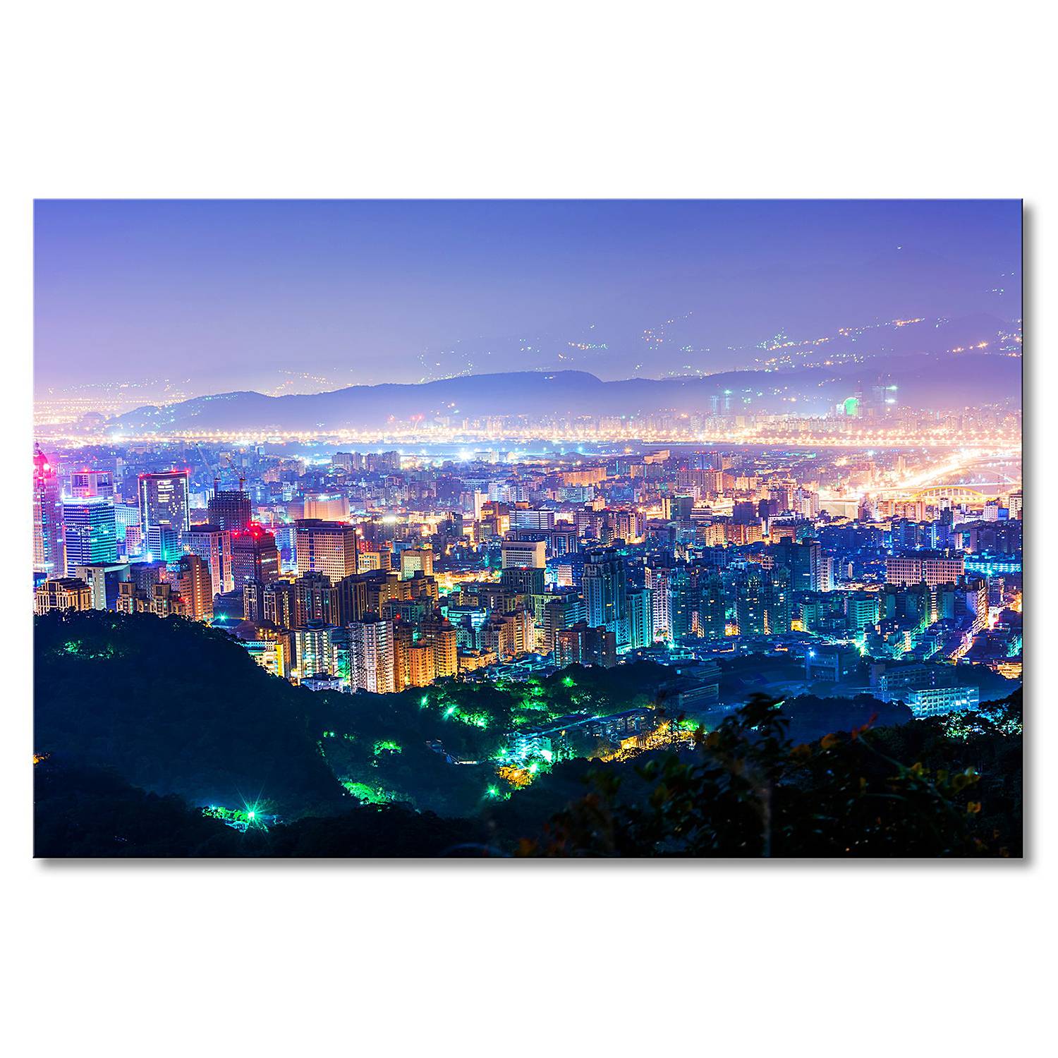 Impression Sur Toile Magic Taipeh Je Commande Home