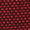 Tissu Zea: Rouge cerise