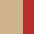 Beige / Rosso