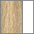 Imitation chêne brut de sciage / Blanc mat