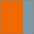 Oranje/blauw grijs