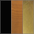 Nero/Pino color miele/Color ottone