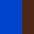 Bleu / Marron