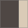 Espresso / Warmes Beige