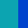 Turquoise/blauw