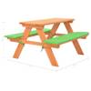 Kindertisch Braun - Massivholz - Holzart/Dekor - 79 x 50 x 89 cm