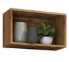 Holz Wandregal Wandboard Regal Arila S Braun - Holzwerkstoff - 50 x 30 x 28 cm