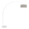 Stehleuchten SparkLED-Platine Light Weiß - Metall - 34 x 180 x 166 cm