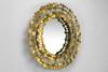 Wandspiegel Hello Gorgeous Gold - Metall - 68 x 68 x 6 cm