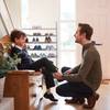 Étagère à chaussures compartiment bottes Gris
