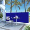 Auvent latéral Bleu - Textile - 300 x 120 x 1 cm