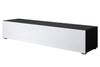 TV-Schrank Luke H2 mit Füße 2cm Schwarz - Weiß - Höhe: 32 cm