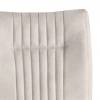 Lot de 2 chaises velours design - VIVI Gris