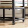 Konsolentisch FSB33-F Braun - Holzwerkstoff - 110 x 96 x 35 cm