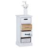 Chiffonnier VIENA Blanc - Bois manufacturé - 29 x 63 x 27 cm