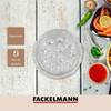 Barquettes aluminium Fackelmann Gris - Métal - 17 x 4 x 17 cm