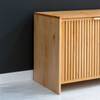 Designer-Holzkommode Conte Braun - Massivholz - Holzart/Dekor - 180 x 70 x 50 cm