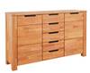 Sideboard/Kommode "Ema" aus Kernbuche Braun - Massivholz - 151 x 92 x 40 cm