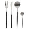 Besteck-Set IDA für 6 Personen, Inox Schwarz - Metall - 7 x 28 x 17 cm