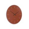 Horloge murale Mirror Numbers Marron - Verre - 40 x 40 x 3 cm