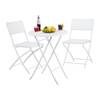 Meuble de jardin BASTIAN salon de jardin Blanc