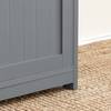 Schuhbank FSR80-SG Grau - Holzwerkstoff - 90 x 45 x 35 cm