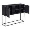 Sideboard Motala Schwarz - Holzwerkstoff - 109 x 90 x 30 cm