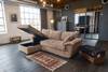 Ecksofa ASOKA Bettsofa mit Stauraum Cord KAWOLA Sofa ASOKA Ecksofa Bettsofa Schlafsofa mit Stauraum Cord braun Recamiere links - Braun - Ecke davorstehend links