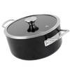 Batterie de Cuisine Ares 6 Pièces Noir - Métal