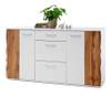 Kommode Gerda 8 Weiß - Holzwerkstoff - Holzart/Dekor - 154 x 86 x 44 cm