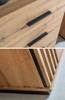 Highboard LAMIA Braun - Holzwerkstoff - 90 x 159 x 40 cm
