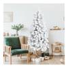 Sapin de Noel Artificiel Luxe Neige Alas Vert - Matière plastique - 60 x 150 x 60 cm