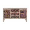 Buffet Massaï Marron - Fibres naturelles - 148 x 85 x 40 cm