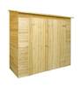 SAVONA - Armoire murale - 2,82 m³ Marron - Bois massif - 200 x 200 x 100 cm