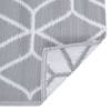 Outdoor-Teppich Grau - Textil - Kunststoff - 230 x 1 x 160 cm