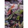 Coussin Tropical Garden Fringe Polyester - Noir / Multicolore