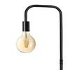 Lampadaire Runcorn E27 noir Noir - Métal - 25 x 150 x 25 cm