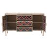 Buffet Massaï Marron - Fibres naturelles - 148 x 85 x 40 cm