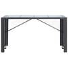 Ensemble de bar de jardin Noir - Matière plastique - Polyrotin - 80 x 110 x 200 cm