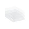 Corbeille à Courrier Bambou Blanc 1 set