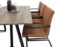 Ensemble de salle à manger Marina 13 Marron - Bois massif - 90 x 75 x 180 cm