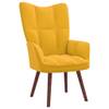 Relaxsessel mit Hocker 3011641-2 Melonengelb - Gelb