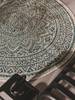 Tapis d'extérieur & intérieur rond Cleo Beige - 120 x 120 cm