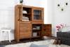 Highboard PURE 140cm natur Sheeshamholz Braun - Massivholz - Holzart/Dekor - 120 x 140 x 35 cm