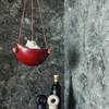 Rangement suspendu rouge Rouge